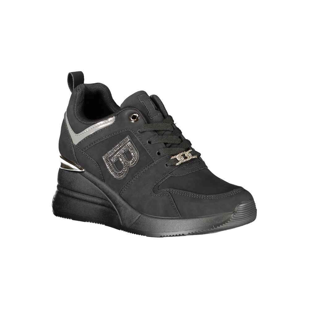 Laura Biagiotti Black Polyester Women Sneaker