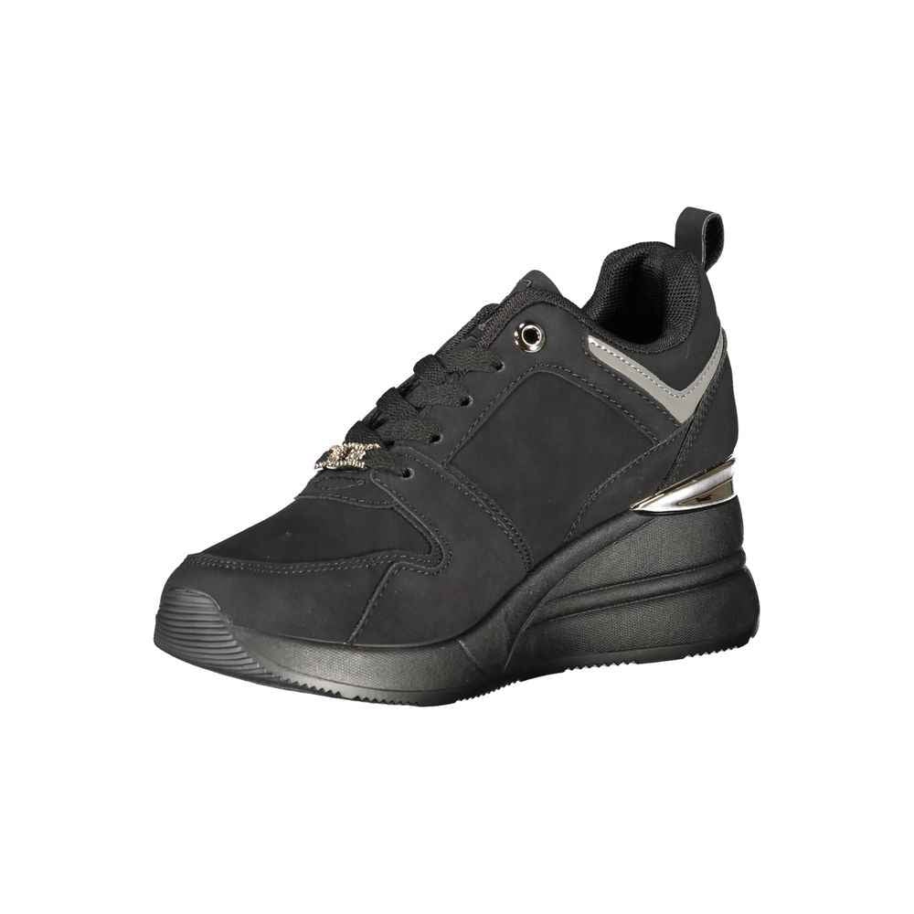 Laura Biagiotti Black Polyester Women Sneaker