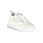 Laura Biagiotti Beige Polyester Women Sneaker