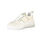 Laura Biagiotti Beige Polyester Women Sneaker