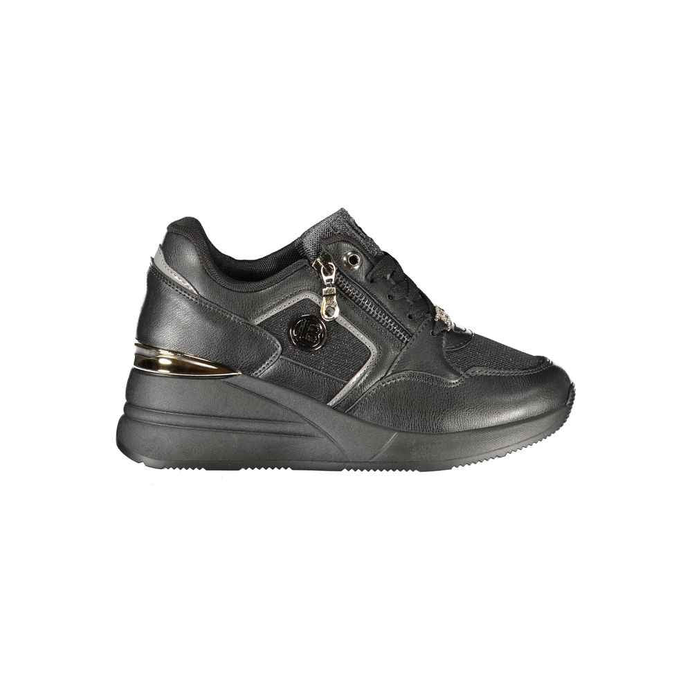 Laura Biagiotti Black Polyester Women Sneaker