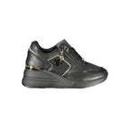 Laura Biagiotti Black Polyester Women Sneaker
