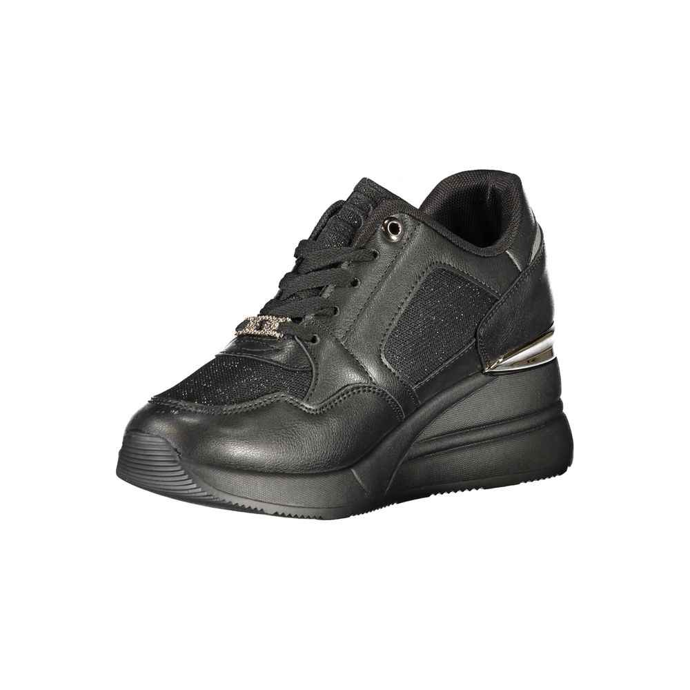 Laura Biagiotti Black Polyester Women Sneaker