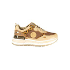 Laura Biagiotti Brown Polyester Women Sneaker