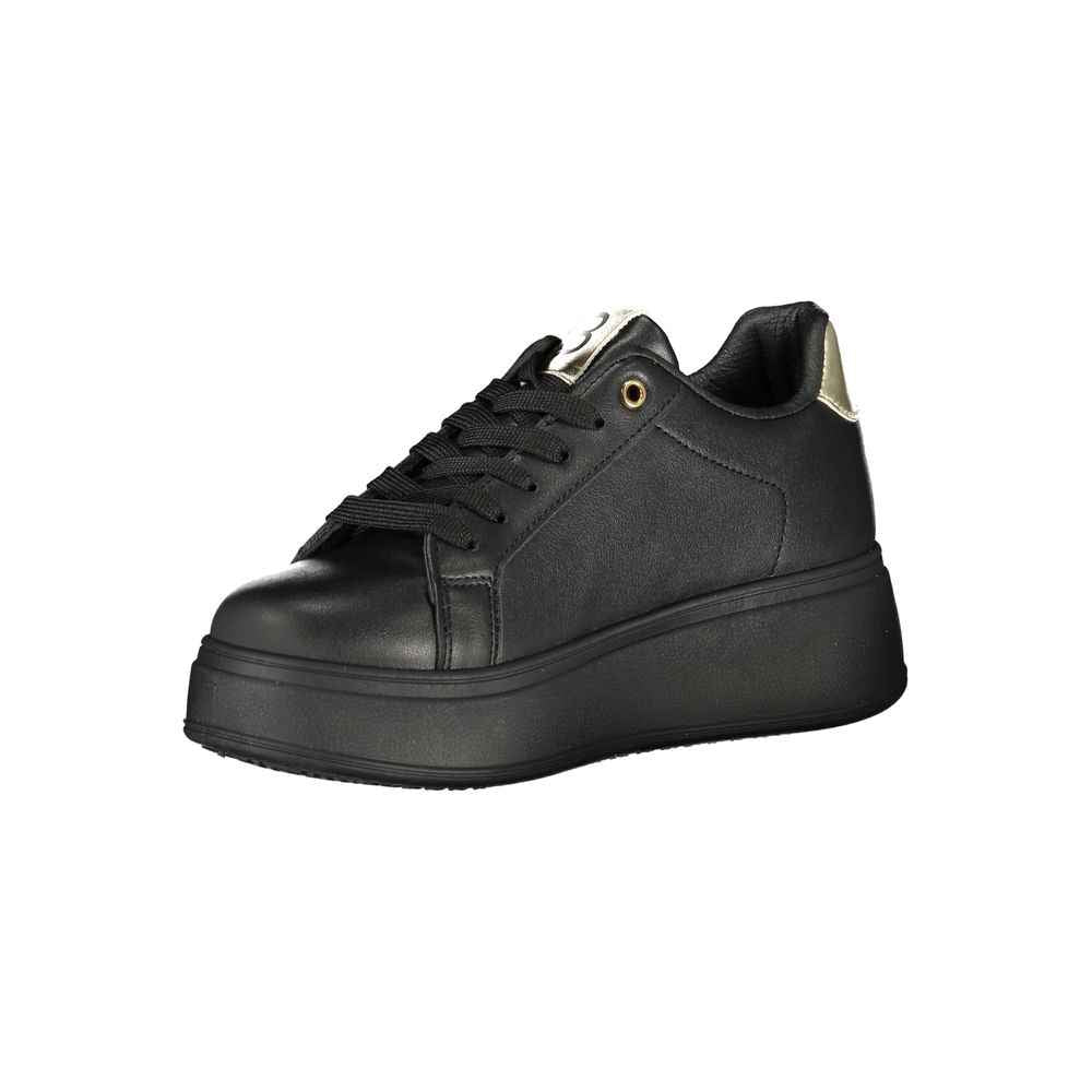 Laura Biagiotti Black Polyester Women Sneaker