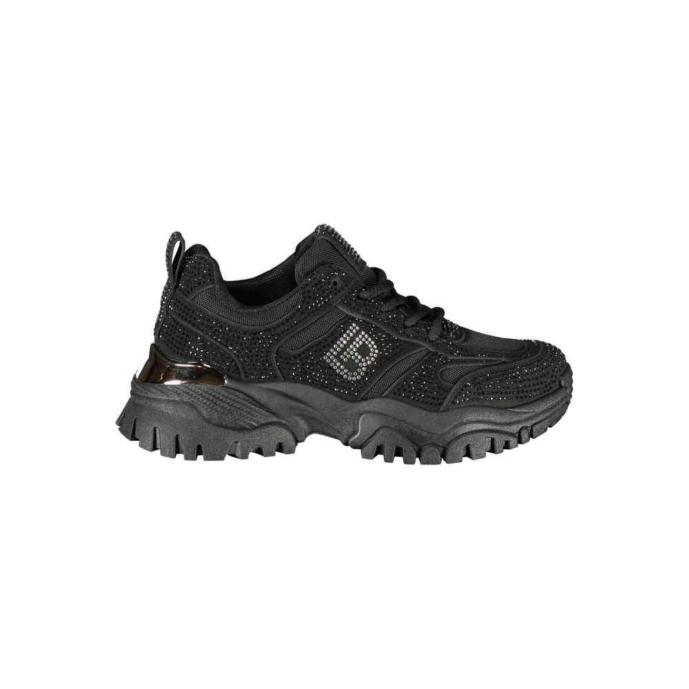 Laura Biagiotti Black Polyester Women Sneaker