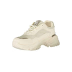 Laura Biagiotti Beige Polyester Women Sneaker