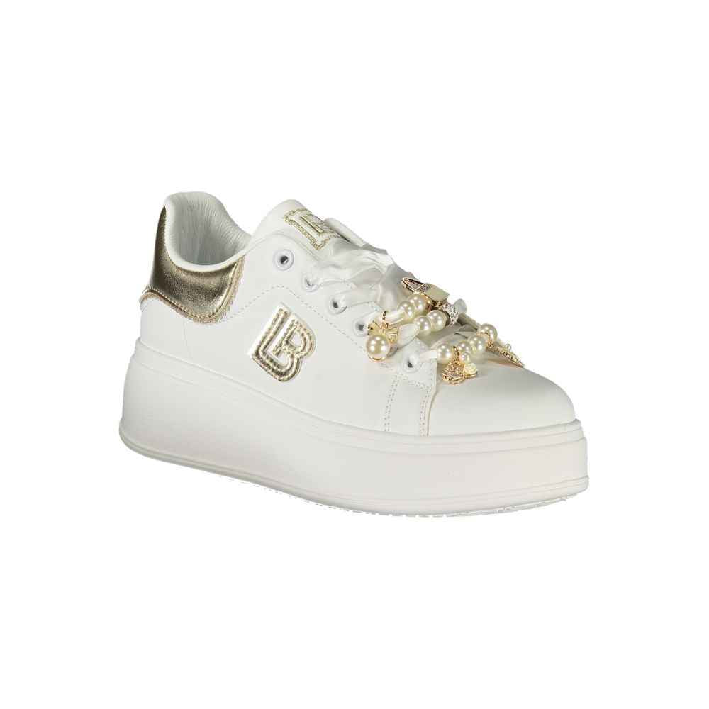 Laura Biagiotti White Polyester Women Sneaker