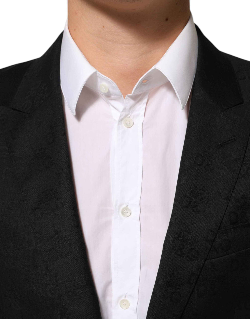 Dolce & Gabbana Black MARTINI 2 Buttons Suit Jacket Blazer