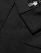 Dolce & Gabbana Black MARTINI 2 Buttons Suit Jacket Blazer