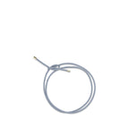 Forte_Forte Light Blue Calf Leather Bos Taurus Belt