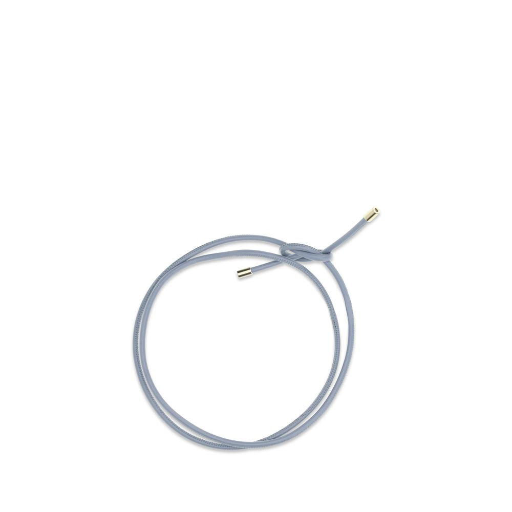 Forte_Forte Light Blue Calf Leather Bos Taurus Belt