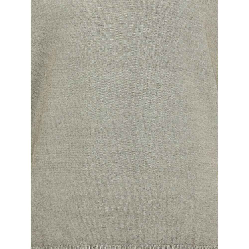 Cruciani Wool Green Turtleneck