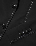 Dolce & Gabbana Black SICILIA 2 Buttons Suit Jacket Blazer