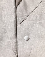 Dolce & Gabbana Beige MARTINI Double-Breasted Suit Blazer