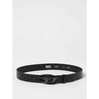 Diesel Black Leather Belt