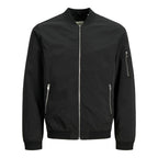 Jack Jones Black Polyester Bomber