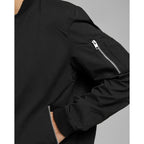 Jack Jones Black Polyester Bomber