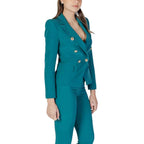 Rinascimento Green Polyester Blazer