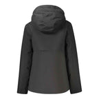 K-WAY Black Polyester Jackets & Coat