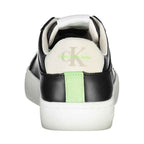 Calvin Klein Black Polyester Sneaker