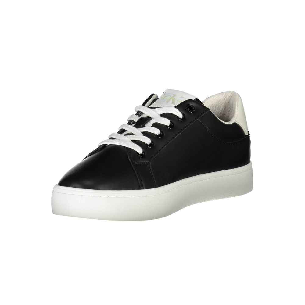 Calvin Klein Black Polyester Sneaker