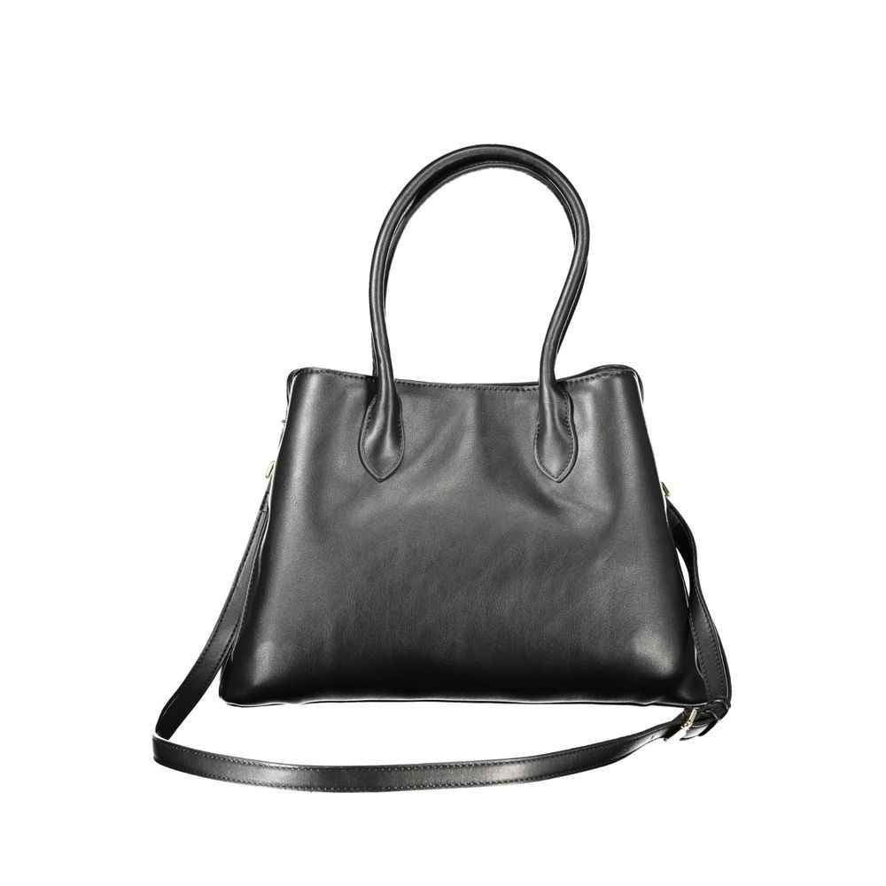 Mario Valentino Black Polyethylene Handbag