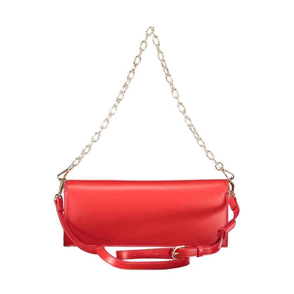 Mario Valentino Red Polyethylene Handbag