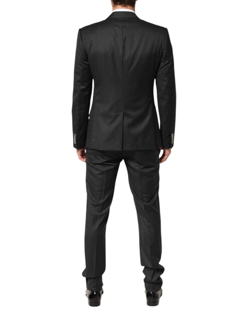Dolce & Gabbana Black MARTINI 2 Buttons Suit 3 Piece Suit