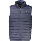 Cavalli Class Blue Polyester Men Jacket