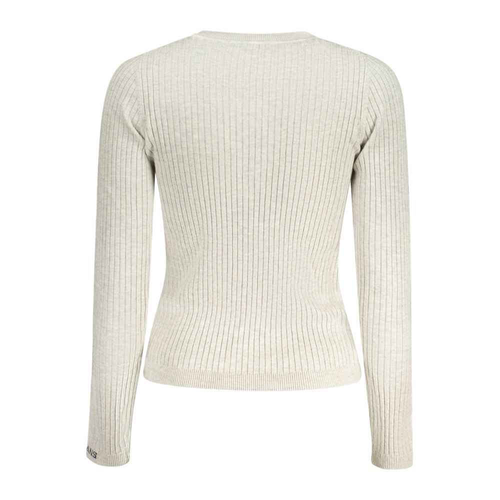 Pepe Jeans Gray Cotton Women Sweater