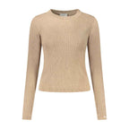 Pepe Jeans Beige Cotton Women Sweater