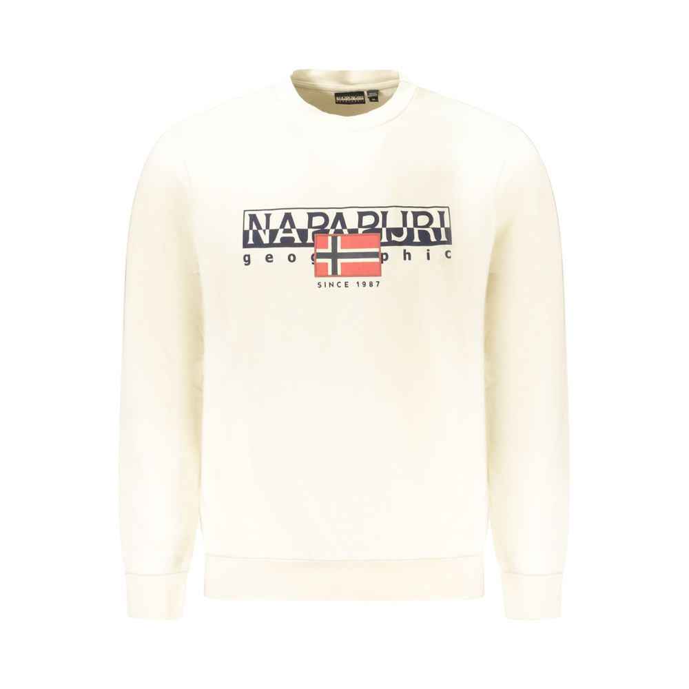 Napapijri Beige Cotton Men Sweater