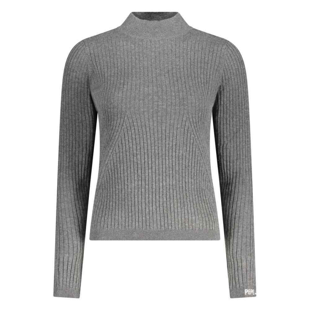 Pepe Jeans Gray Cotton Women Sweater