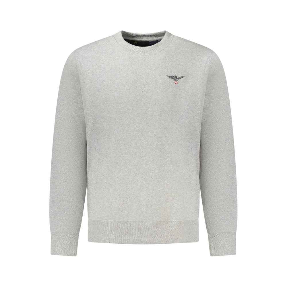 Accademia Militare Gray Cotton Men's Sweater