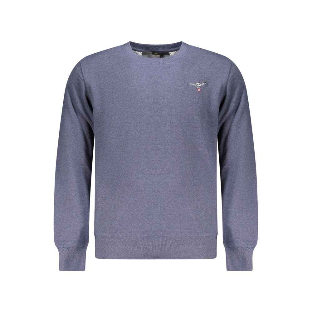 Accademia Militare Blue Cotton Men Sweater