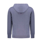 Accademia Militare Blue Cotton Men's Hooded Sweater