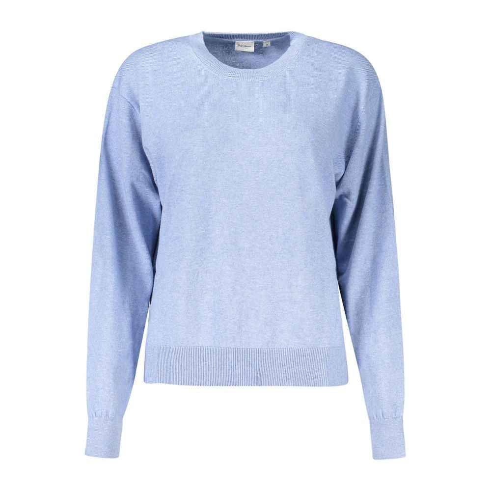 Pepe Jeans Blue Cotton Women Sweater