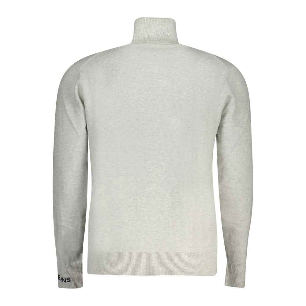 Pepe Jeans Gray Cotton Men Sweater