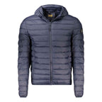 Cavalli Class Blue Polyester Men Jacket