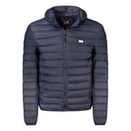 Cavalli Class Blu Polyester Men Light Jacket