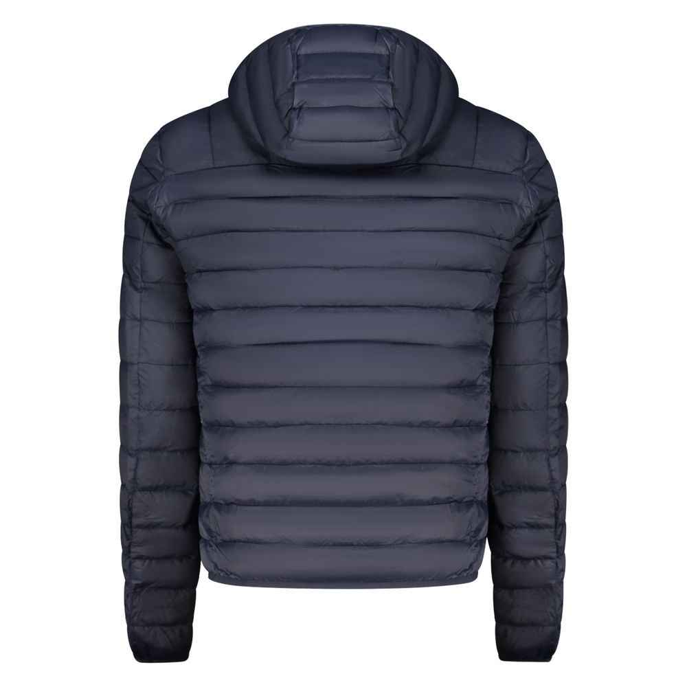 Cavalli Class Blu Polyester Men Light Jacket