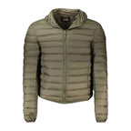 Cavalli Class Green Polyester Men Jacket