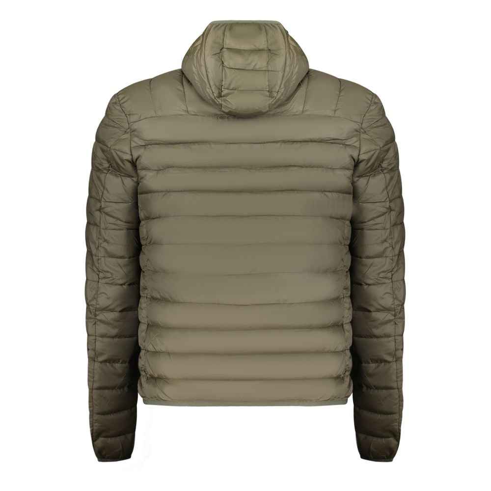 Cavalli Class Green Polyester Men Jacket