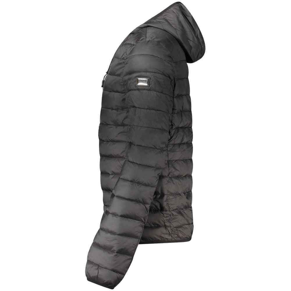 Cavalli Class Black Polyester Jackets & Coat