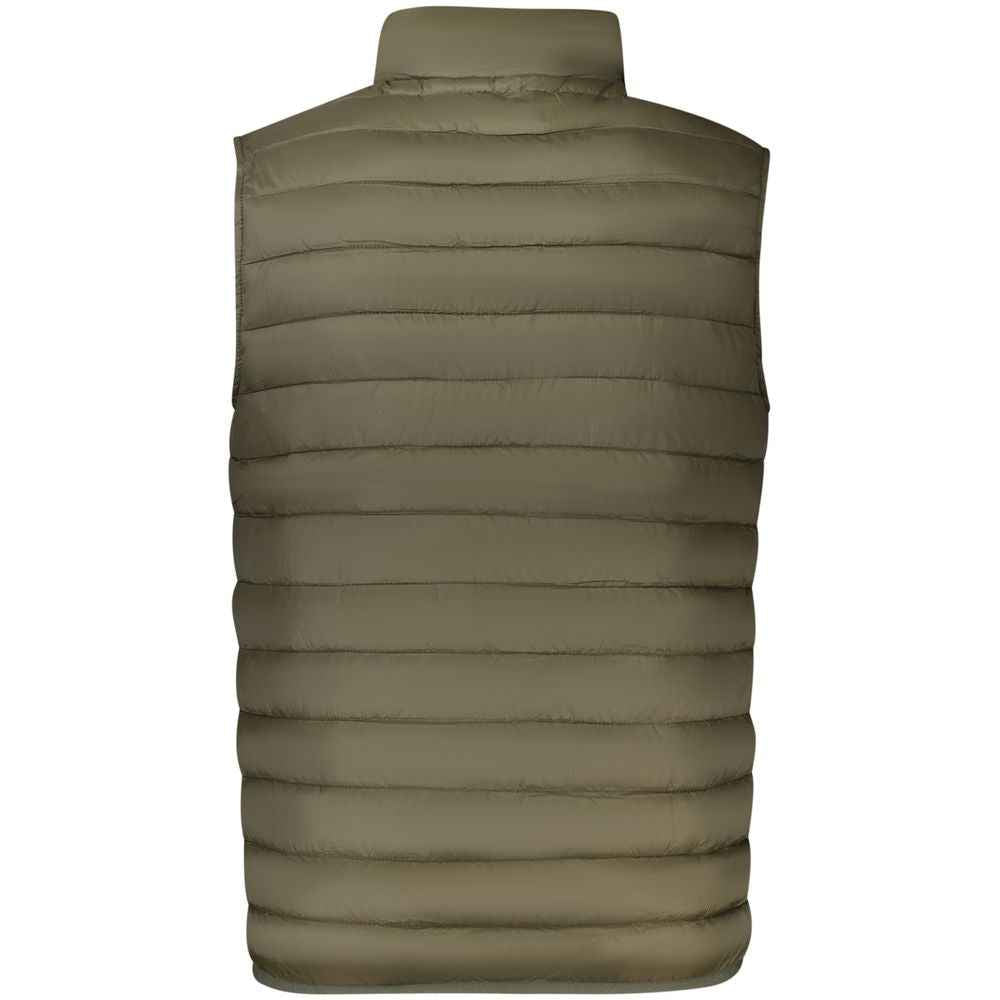 Cavalli Class Green Polyester Men Jacket