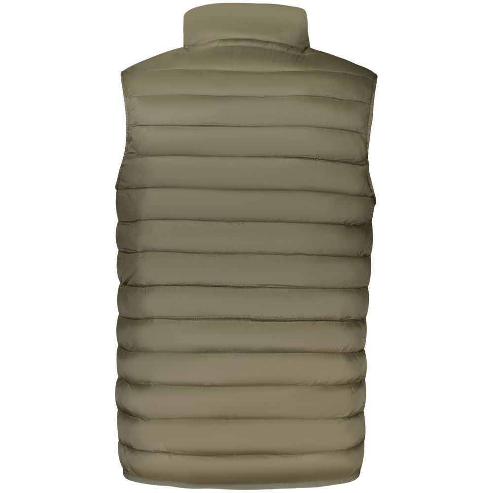 Cavalli Class Green Polyester Men Jacket