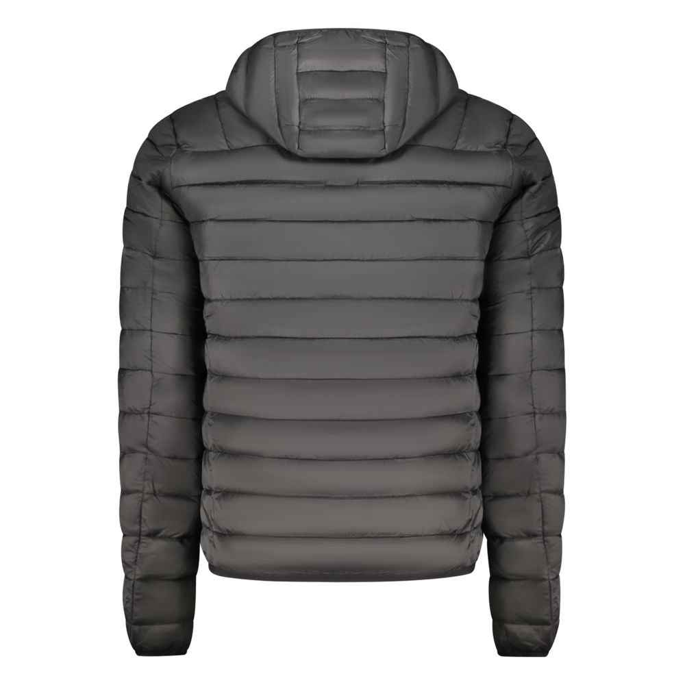 Cavalli Class Black Polyester Light Jacket