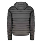 Cavalli Class Black Polyester Men's Light Jacket