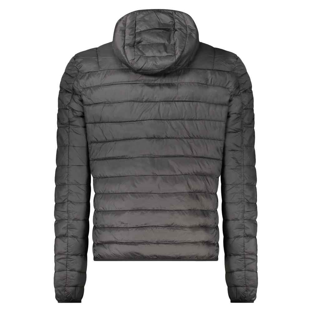 Cavalli Class Black Polyester Jackets & Coat